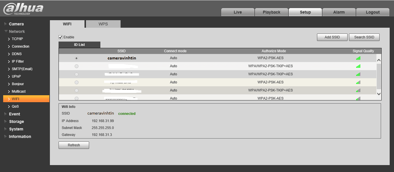 Dahua best sale c35 setup